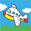 飛行機のイラスト