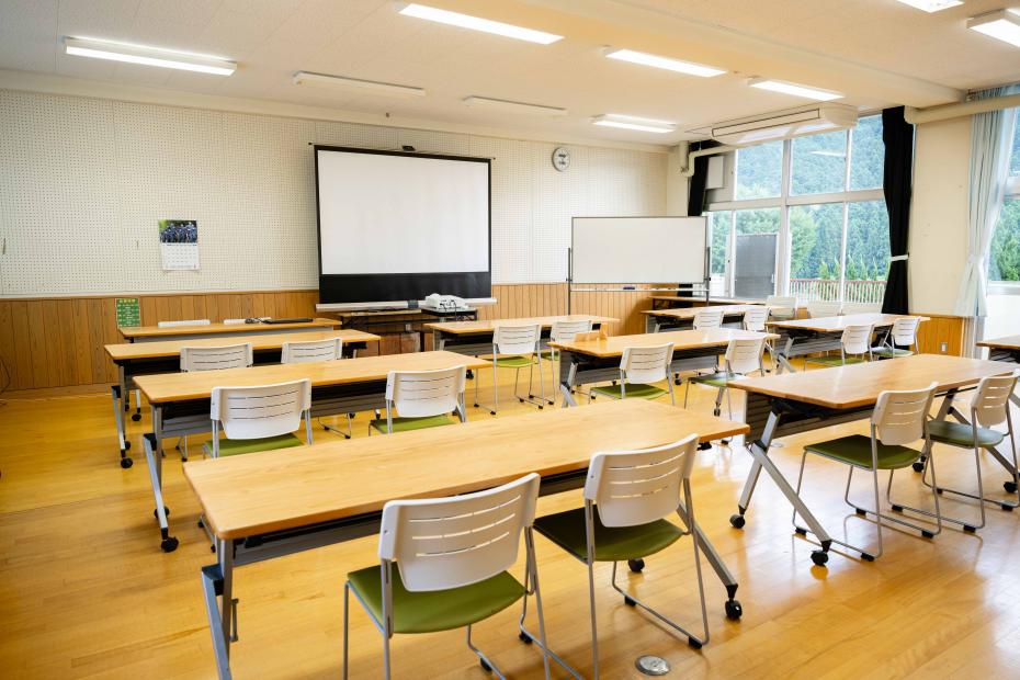 木質化された教室