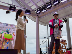 「吹き戻し」魅力発信ステージ