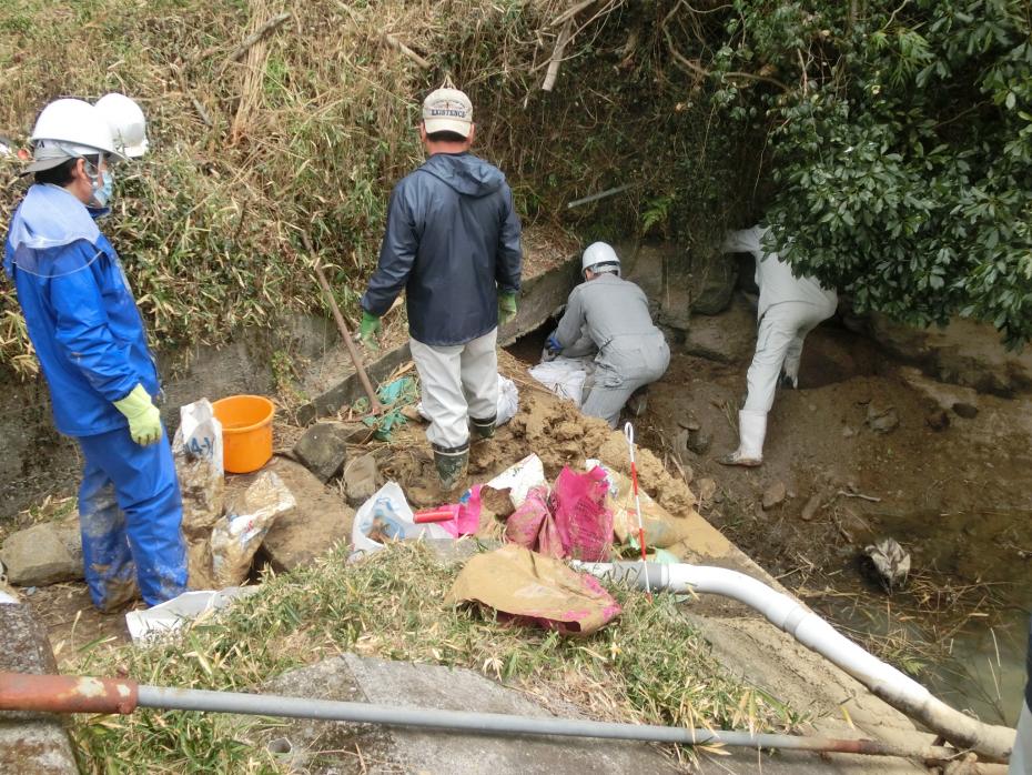 ため池簡易補修