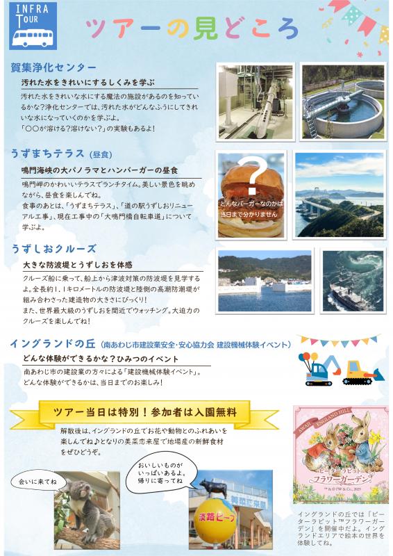 インフラツアーチラシ裏