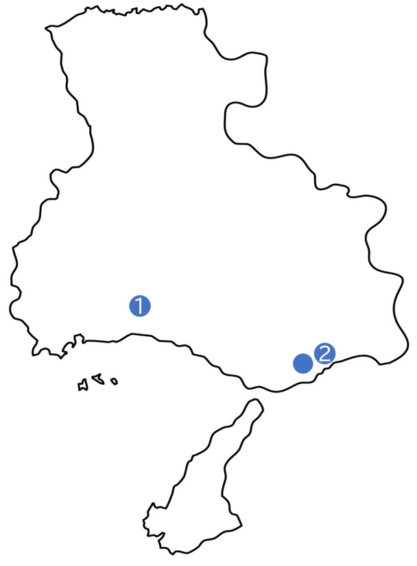 基幹施設マップ