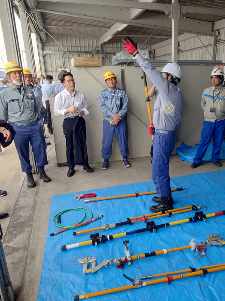 復旧作業用具の説明