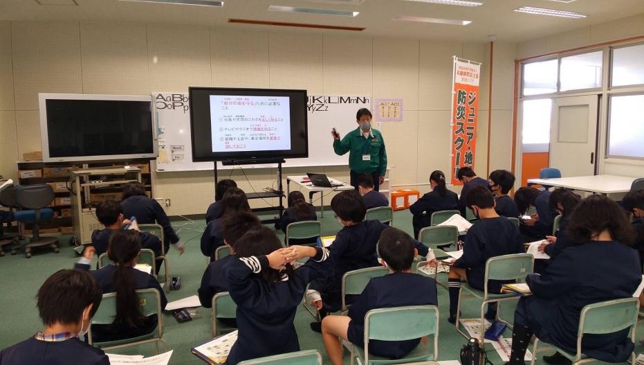 ジュニア地域・防災スクールの様子1