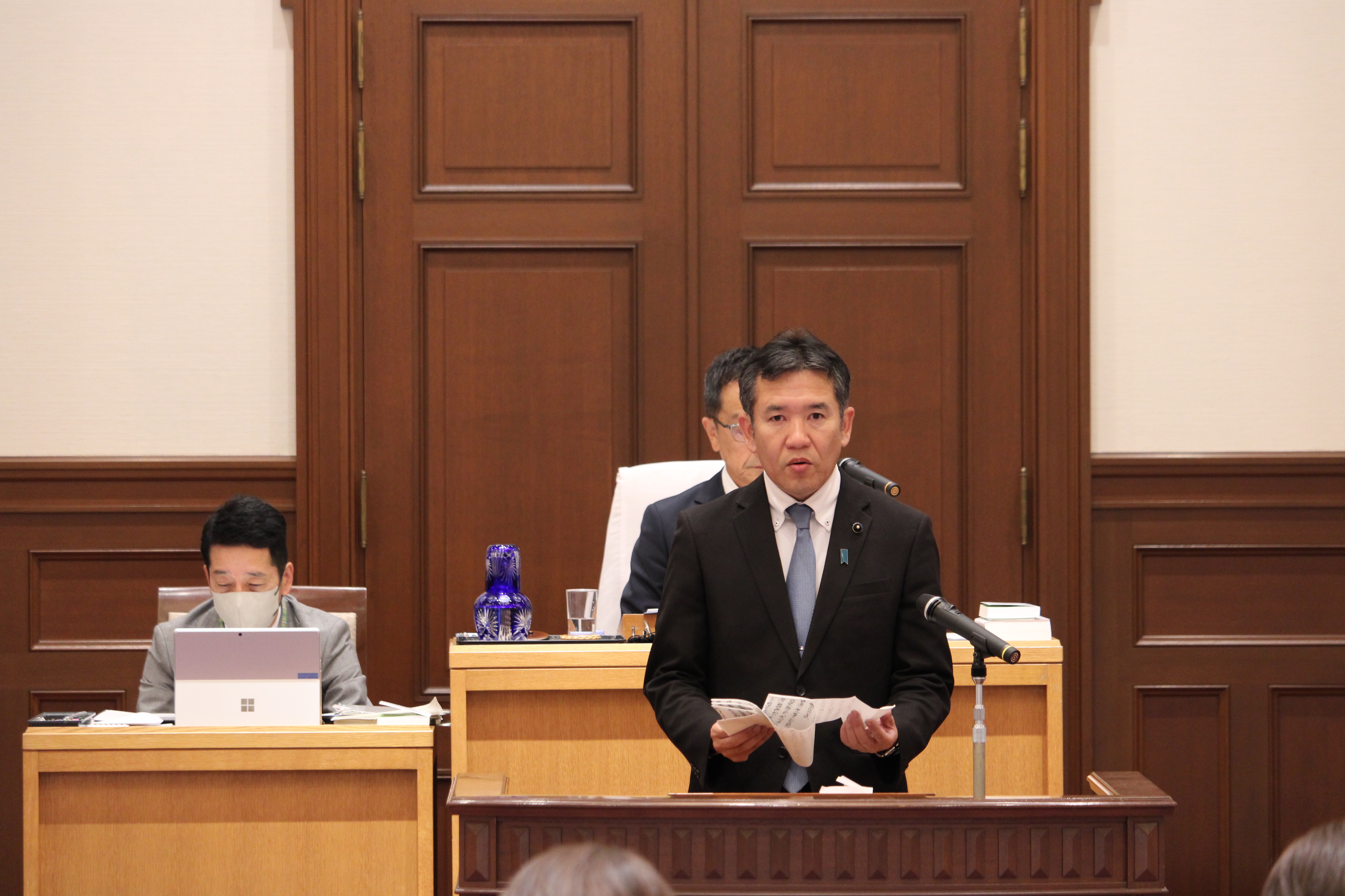 副議長就任挨拶