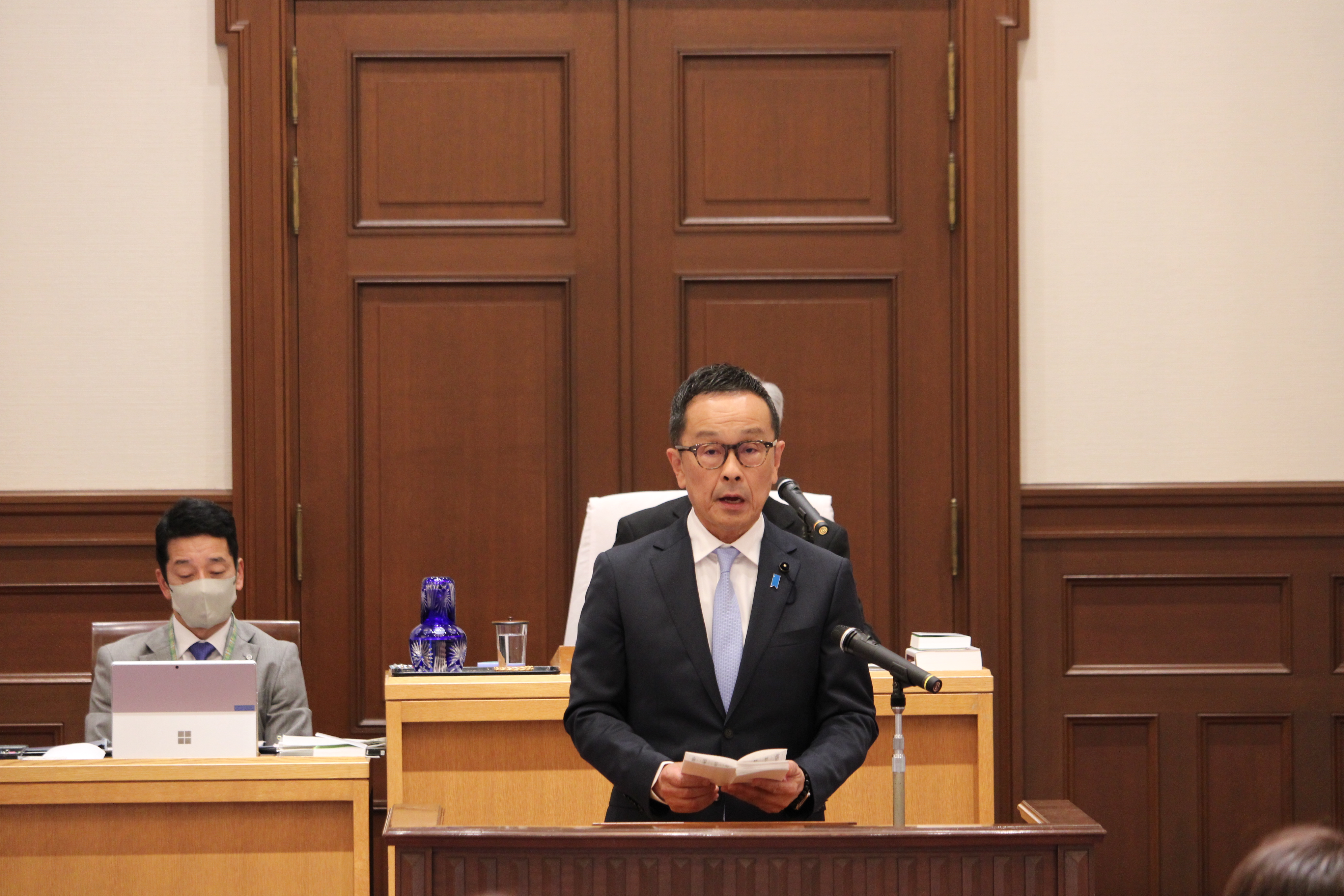 議長就任挨拶