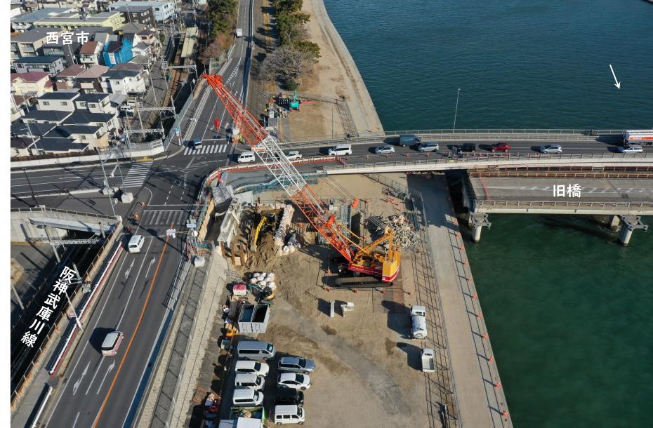 R6南武橋施工中1