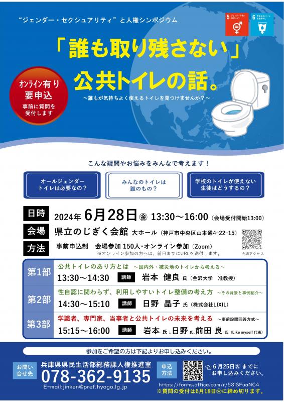 トイレシンポジウムチラシ