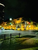 公館ライトアップ県庁側