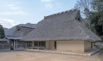 古井家住宅 主屋正面