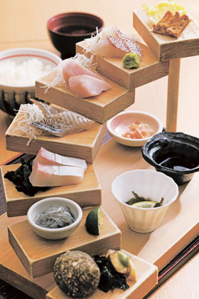 うずの丘 お造りステージ