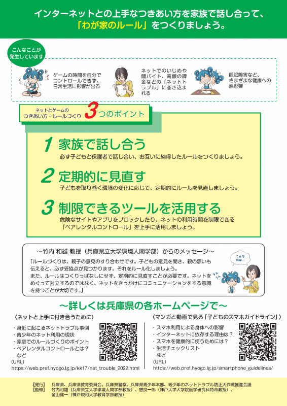 ルール作りのポイント裏面