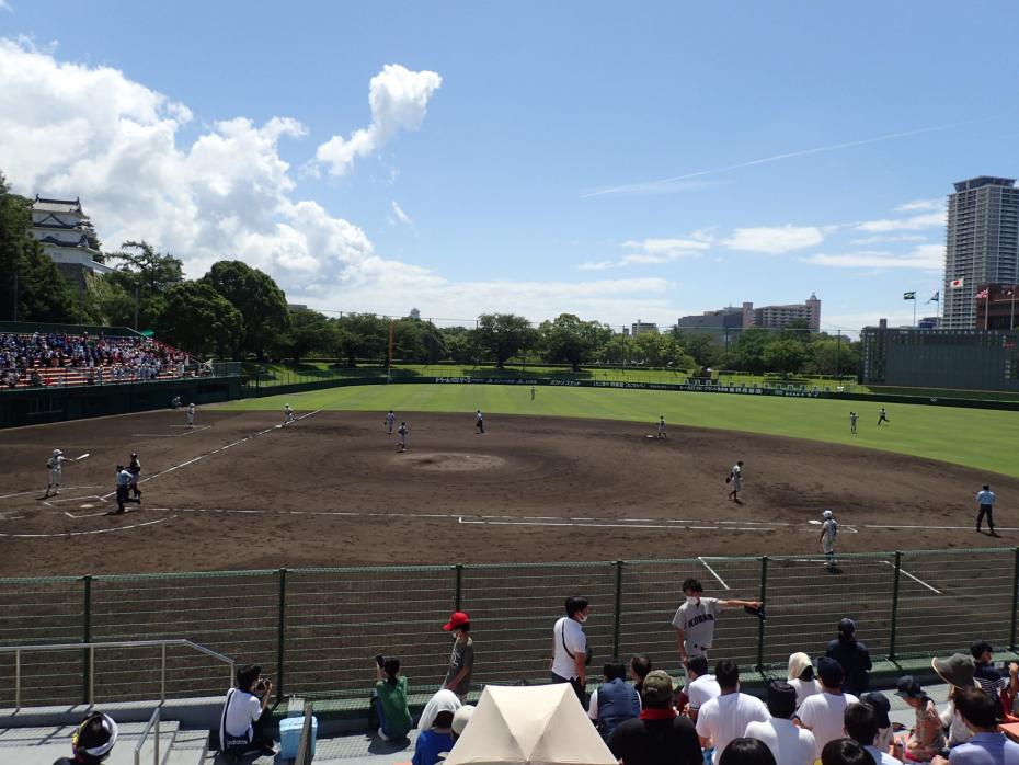 明石トーカロ球場内