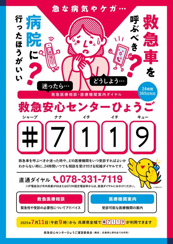 ＃7119チラシ（表）