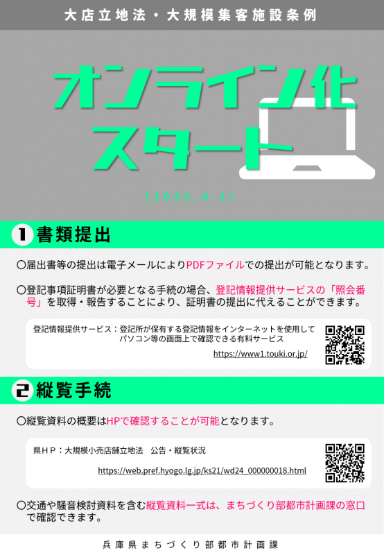 オンライン化スタート