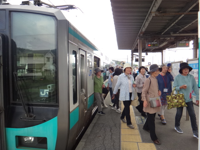 JR下車