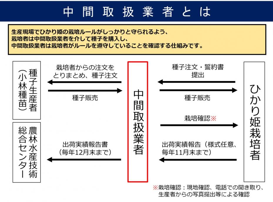 中間取扱い業者とは