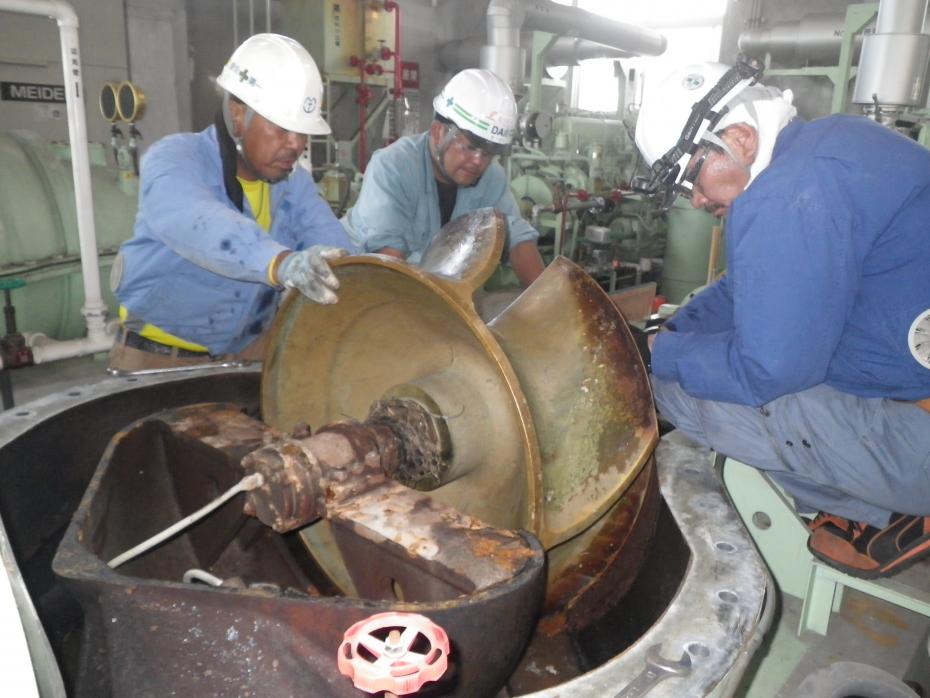 基幹水利ストックマネジメント事業による対策工事