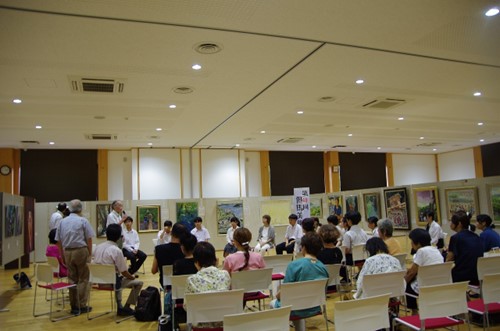 ギャラリートークの様子