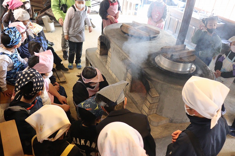 かまど体験