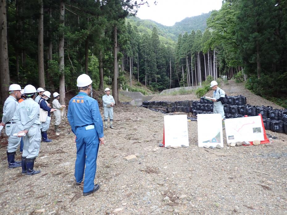 治山ダムパトロール